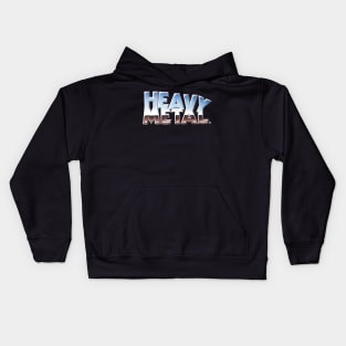 Heavy Metal Magazine Logo Kids Hoodie